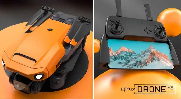 Qinux Drone K8 - The best drone for beginners!